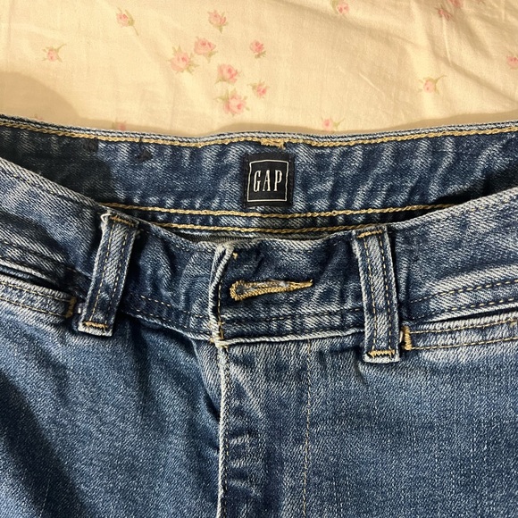Gap High Rise Cropped Wide Leg Jeans - Picture 4 of 5